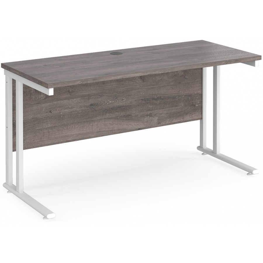 Maestro 600mm Deep Straight Office Desk